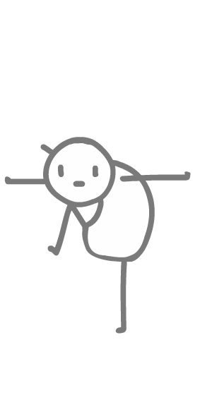 可爱女孩表情包简笔画跳舞